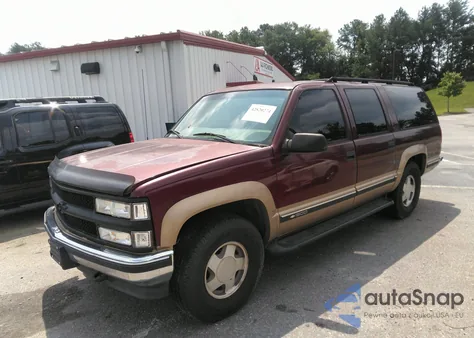 1999 Chevrolet Suburban 1500 Lt from USA, damaged, VIN 1GNFK16R2XJ542907